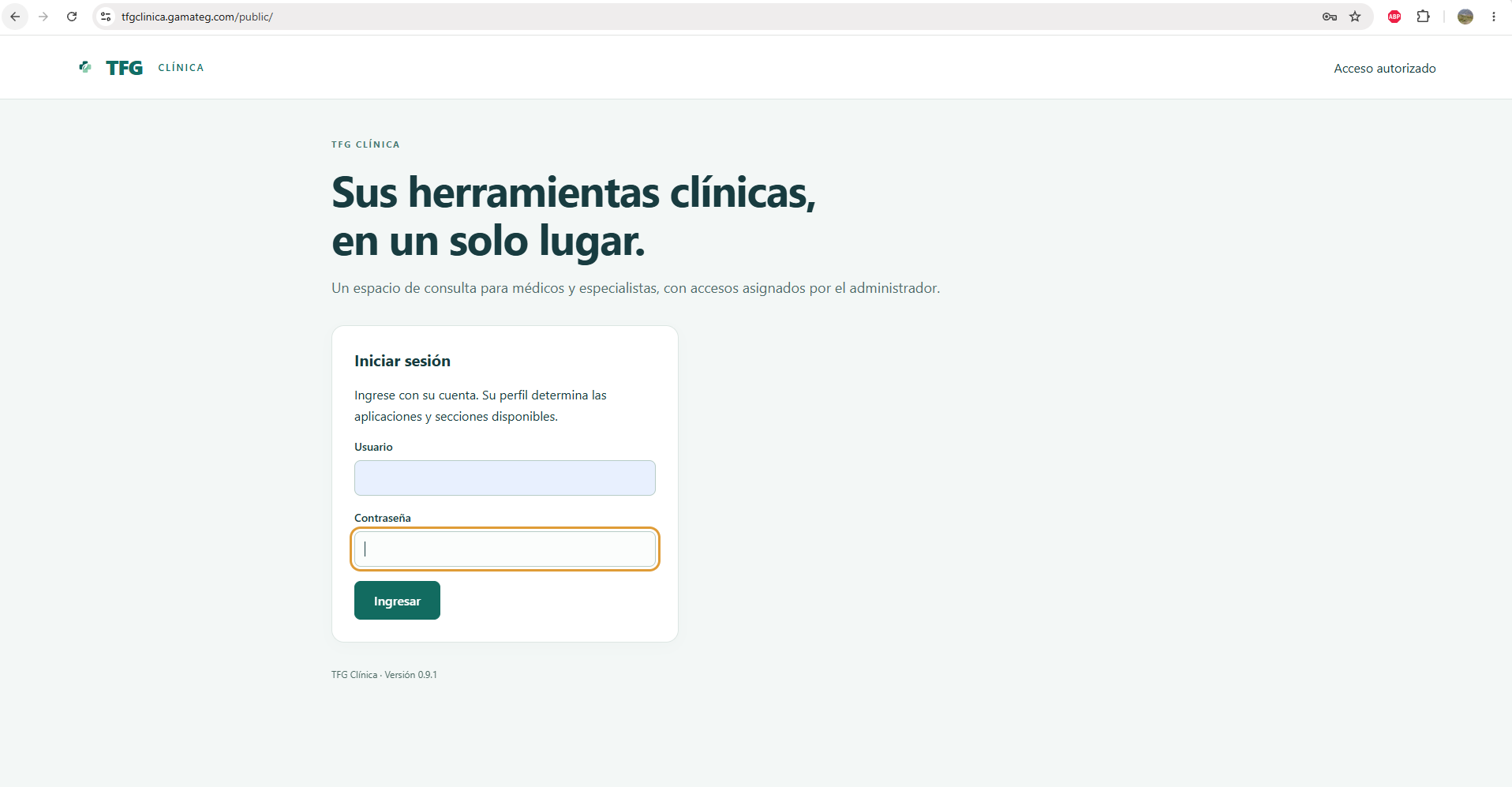 TFG Clínica